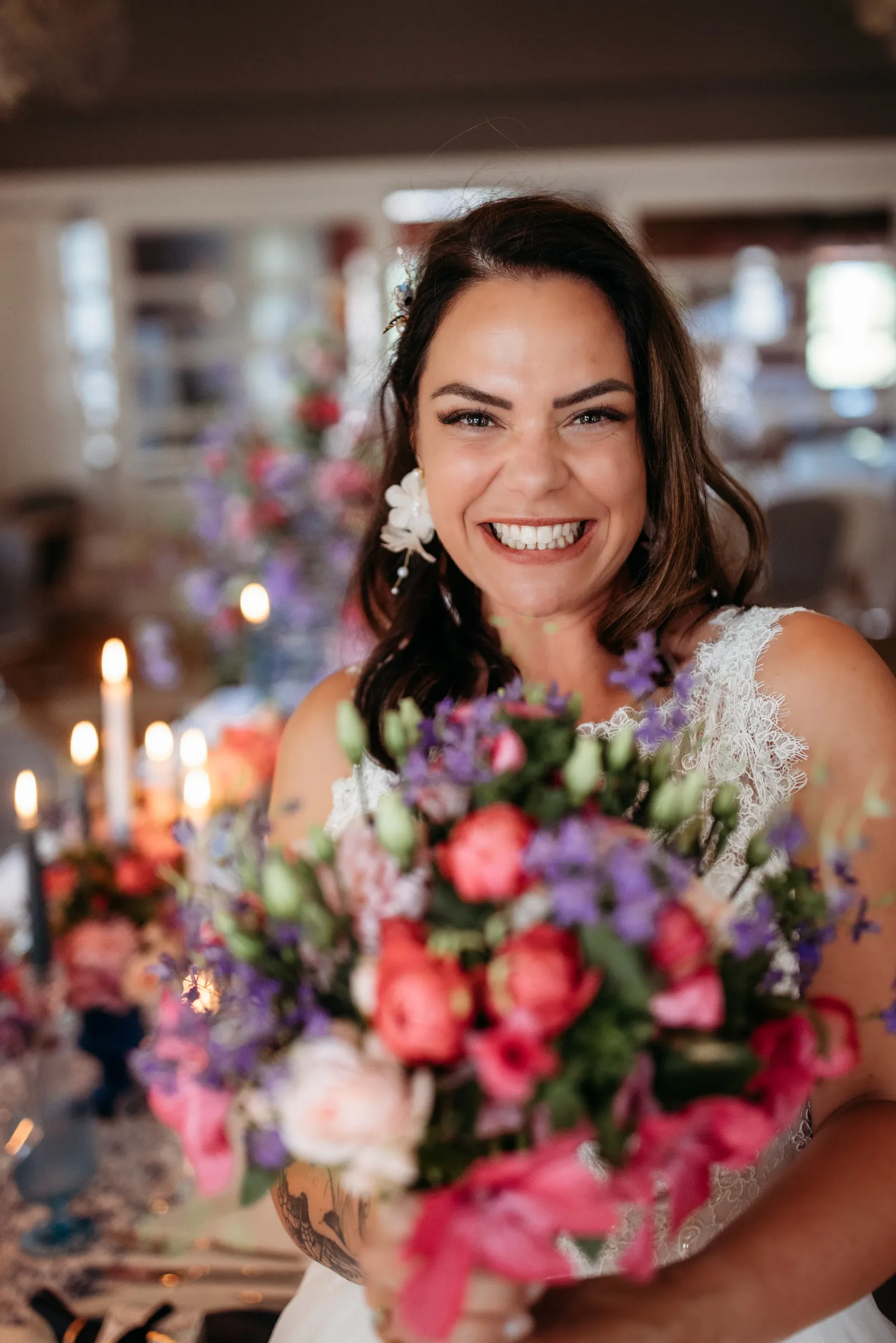 Brautstyling und professionelles Braut Make-up von Sharon May Beauty in Duisburg und NRW